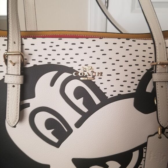 Coach Disney Micky Large Tote - Picture 4 of 9